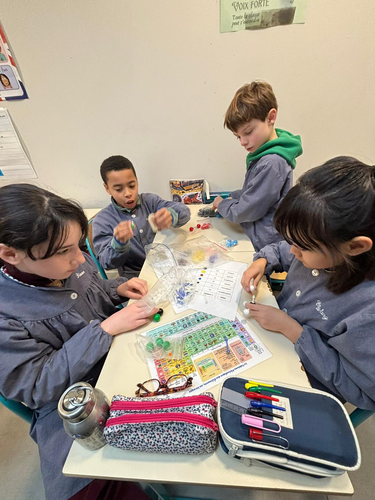 Ateliers de sciences en CM2