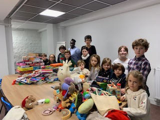 Grande collecte de jouets
