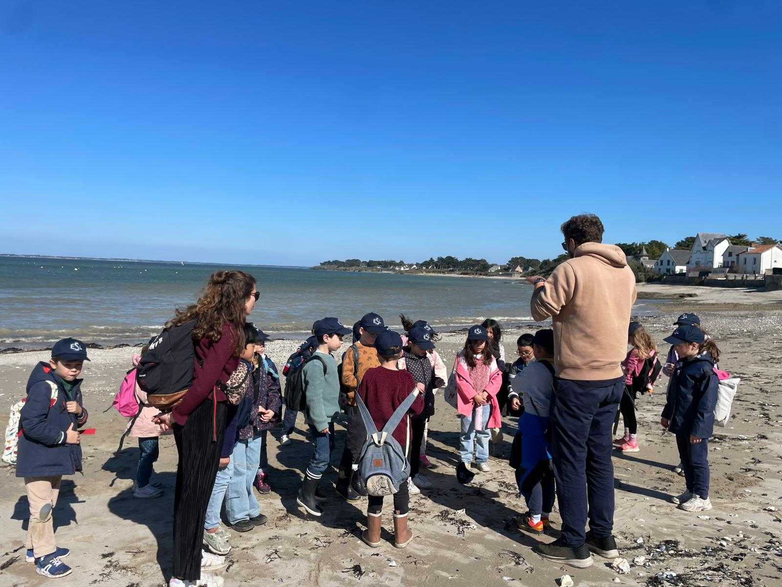 Voyage des classes du CP au CM2 à Piriac-sur-Mer