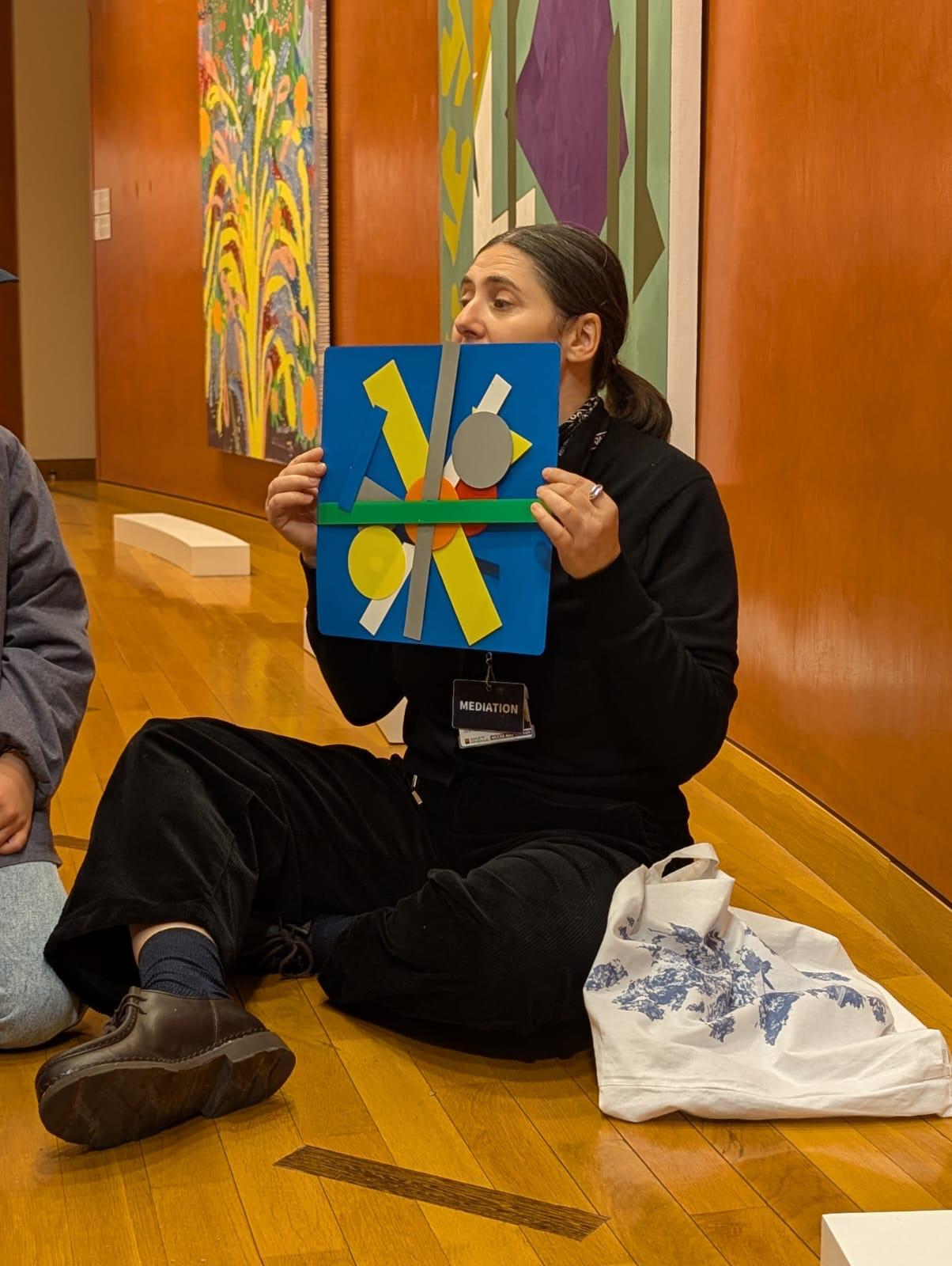 Sortie des CE2 à la collection d’art de la Société Générale